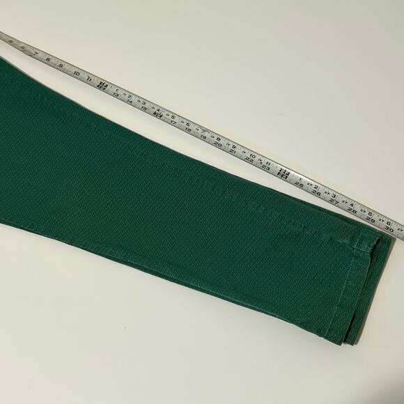 Hero Seven France Mens' Green Pattern Chino Pants 32 x 30 - Picture 6 of 15